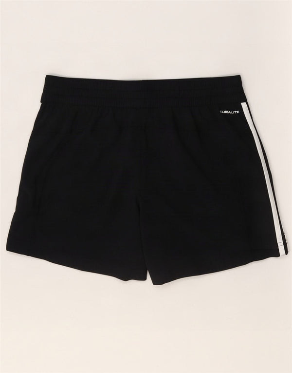 Pantaloni scurți sport Climalite Adidas pentru femei UK 10 Small Gri Nylon