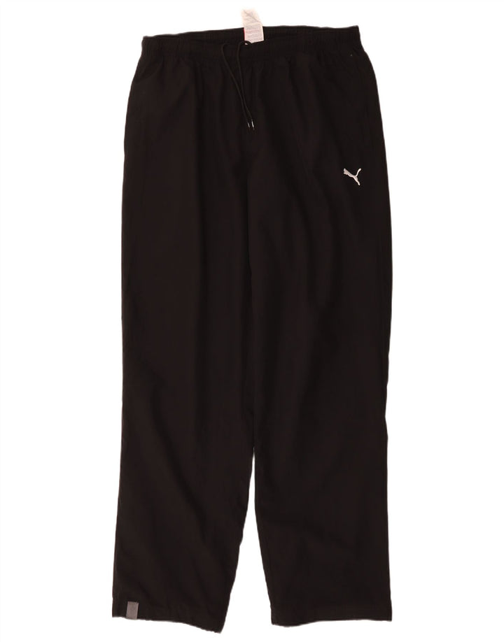 Pantaloni de trening Puma Graphic pentru bărbați, mari, negru, poliester