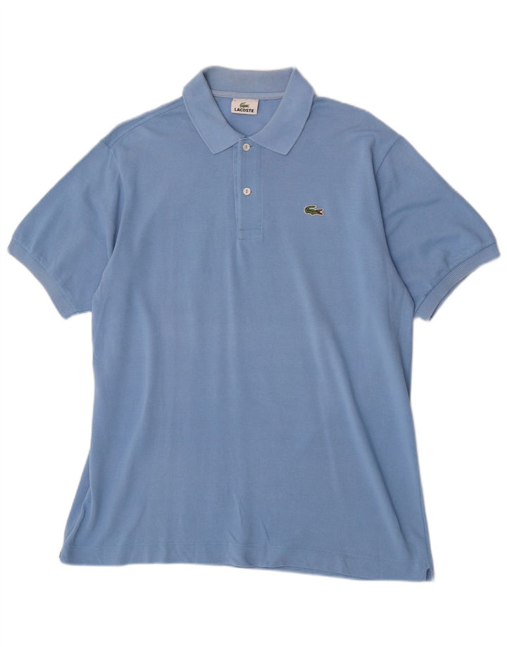 Tricou polo Lacoste pentru bărbați mărimea 5 mare, albastru, bumbac