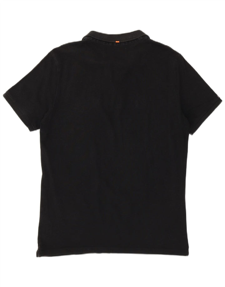 SUPERDRY tricou polo pentru bărbați XL bumbac negru
