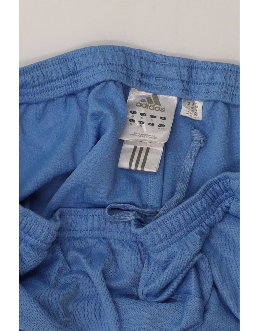 Pantaloni de trening Capri ADIDAS pentru femei UK 18 XL poliester albastru