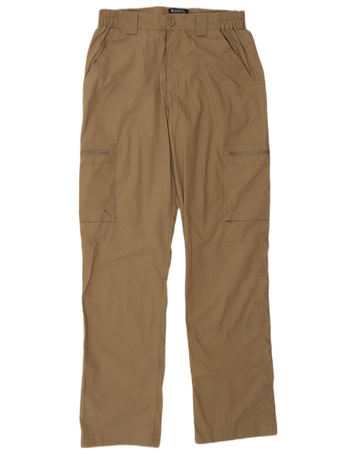 FAT FACE Pantaloni cargo drepti pentru bărbați W28 L32 poliester bej