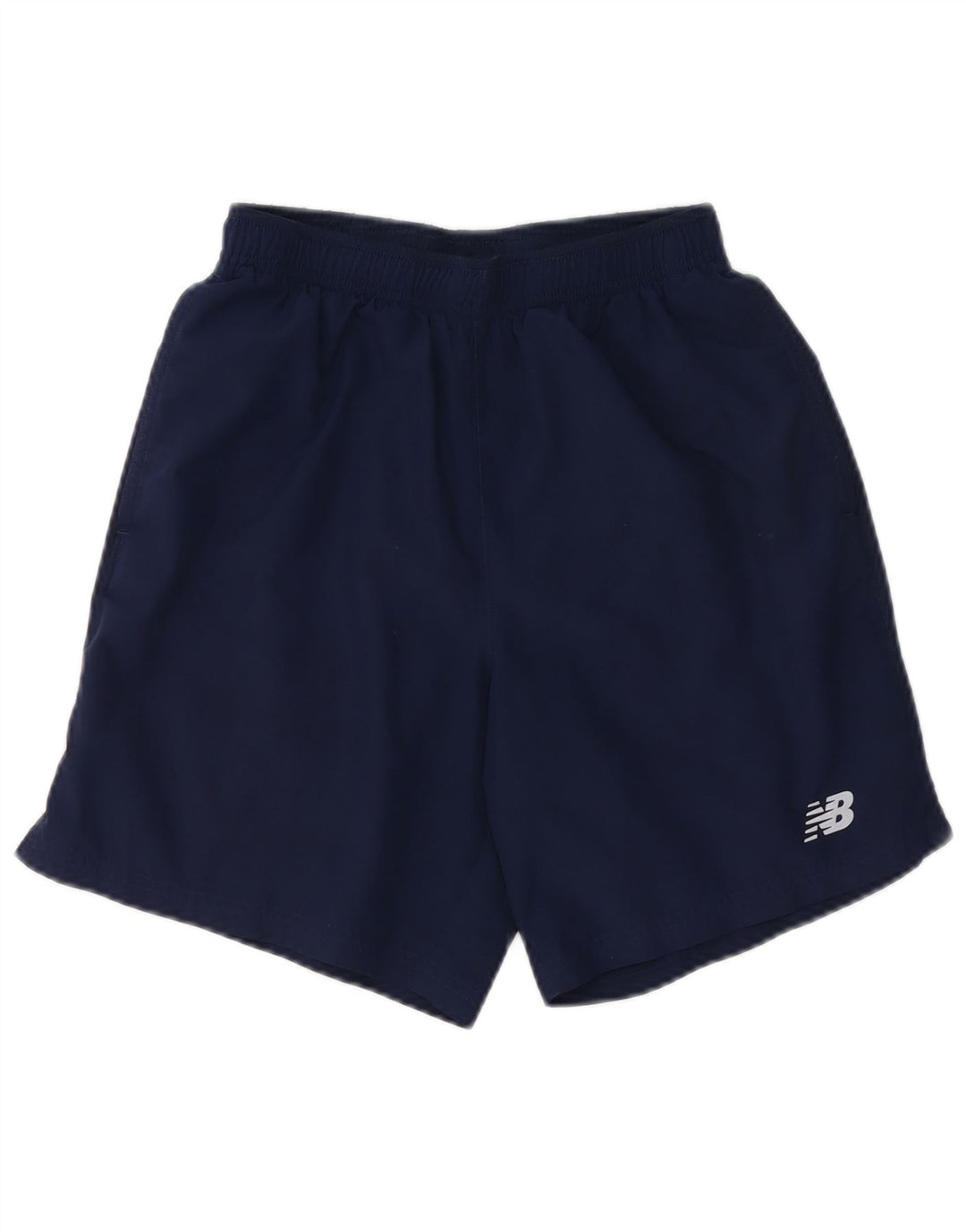 Pantaloni scurți sport New Balance pentru bărbați, poliester mici, albastru