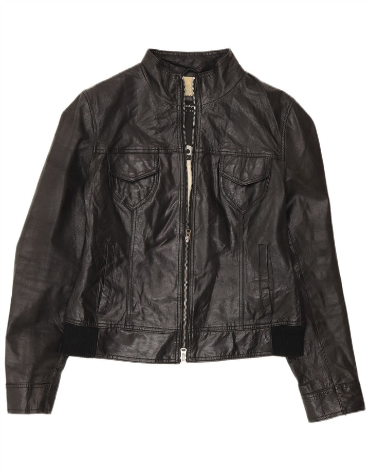 Jachetă de piele pentru femei Conbipel IT 44 Medium Black