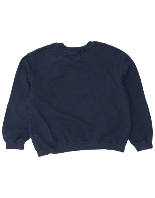 Pulover pentru femei Zara, cu grafic New York, UK 14 Medium Bleumarin