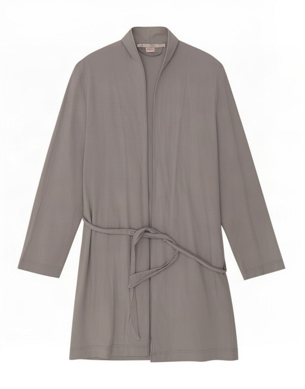 Top cardigan pentru femei Zara UK 12, bumbac gri mediu