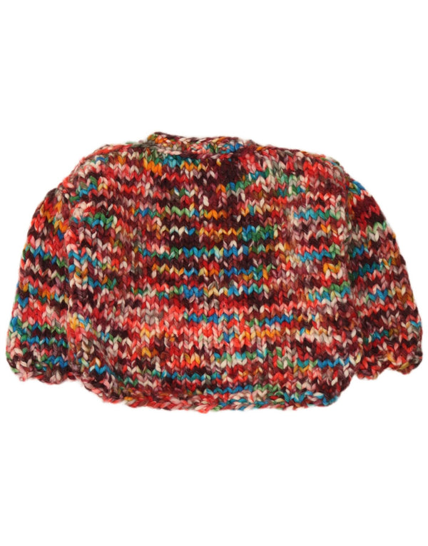 Pulover vintage pentru femei cu gâtul cu barca UK 12 Medium, multicolor, pete