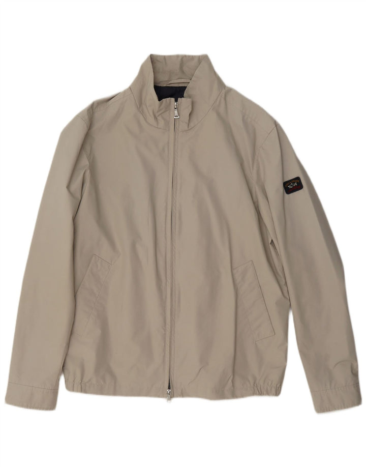 Jachetă bomber pentru bărbați Paul & Shark Typhoon 20000 UK 38 Medium Bej Poliester