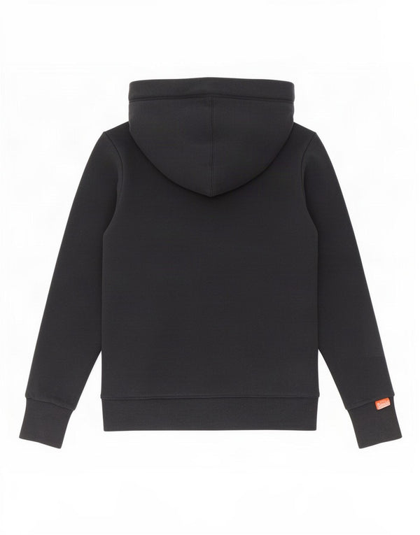 Pulover Superdry pentru femei cu fermoar, UK 10, bumbac negru