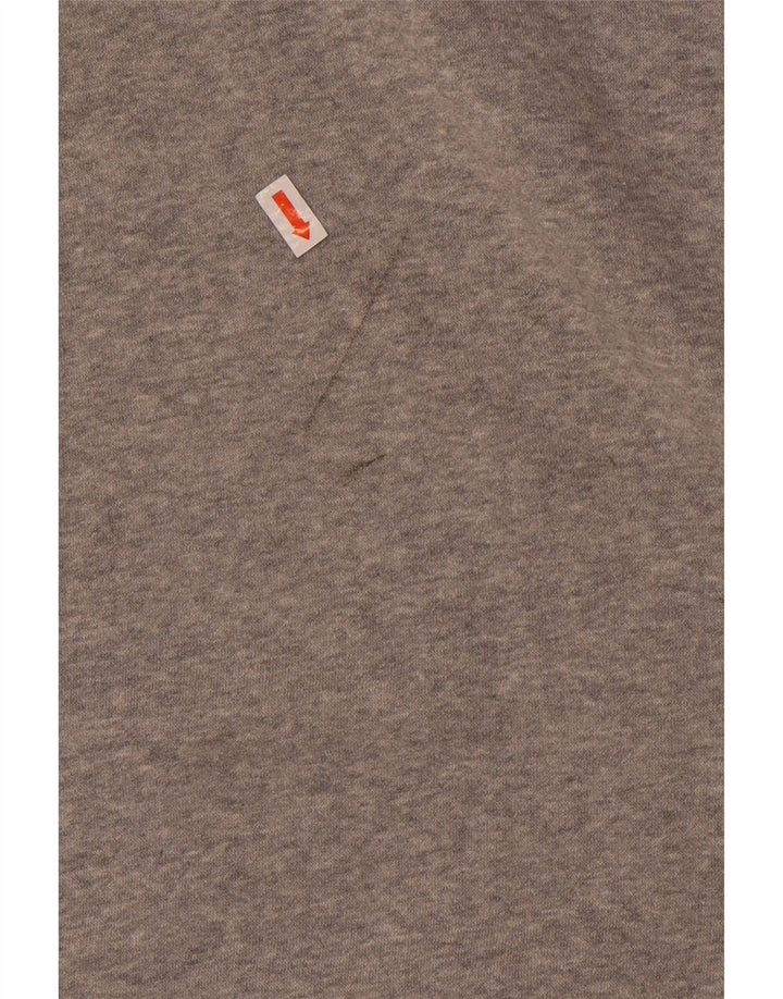 Pulover Nike pentru bărbați, bumbac, gri mic