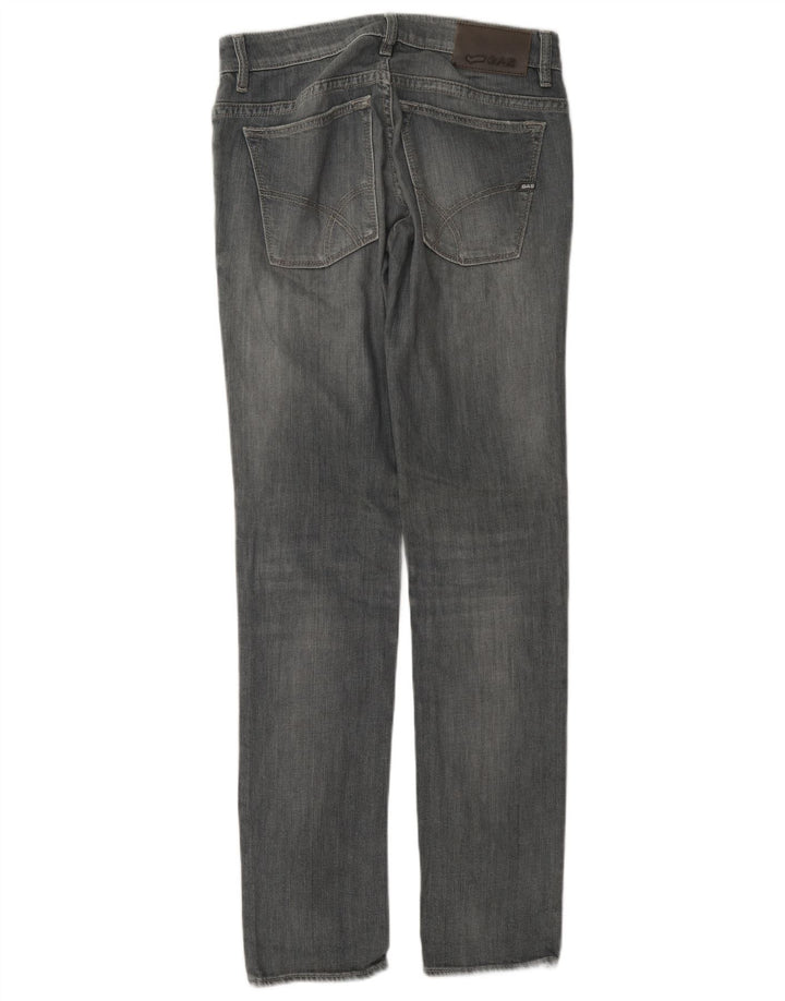 Blugi slim pentru femei Gas W30 L34 bumbac gri