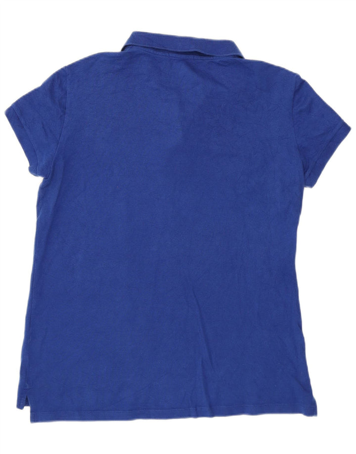 Tricou polo Lacoste pentru femei Mărimea 42 Bumbac albastru mare