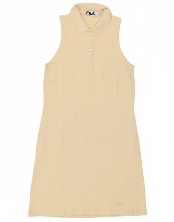 Rochie polo fără mâneci pentru femei Fila IT 44 Medium Beige Bumbac