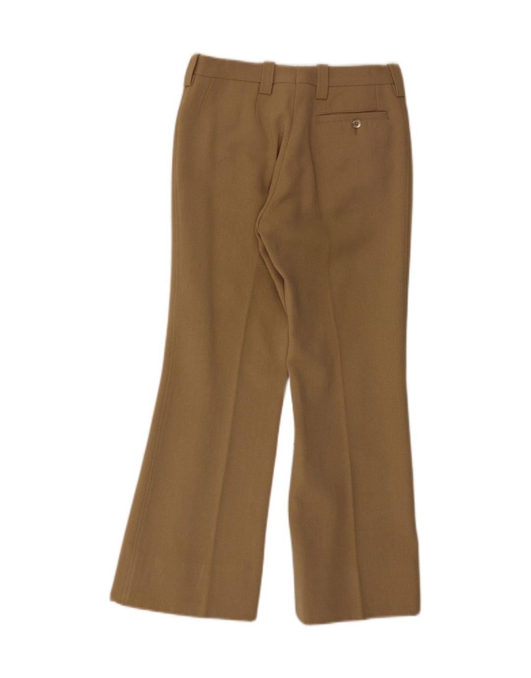 Pantaloni de costum vintage pentru damă cu bootcut IT 44 Medium L27 L27 Bej