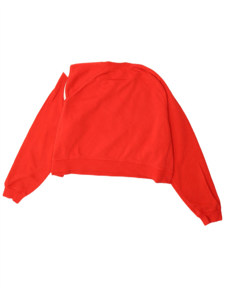Pulover NIKE pentru femei oversized Crop Graphic Pulover UK 16 Large Red