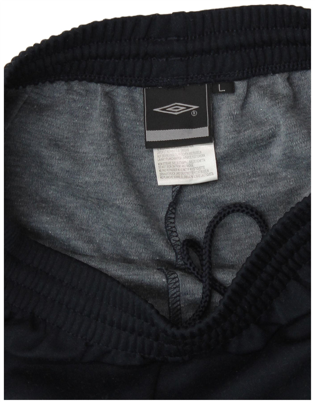 Pantaloni de trening pentru bărbați Umbro Pantaloni de jogging mari poliester bleumarin