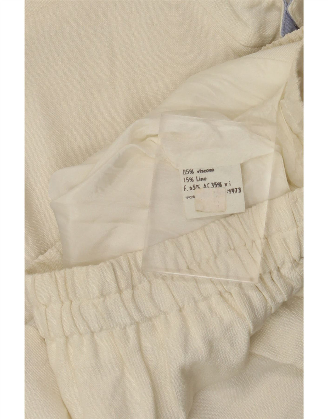 Bomber VINTAGE pentru femei UK 12 Medium Off White Colorblock Viscose