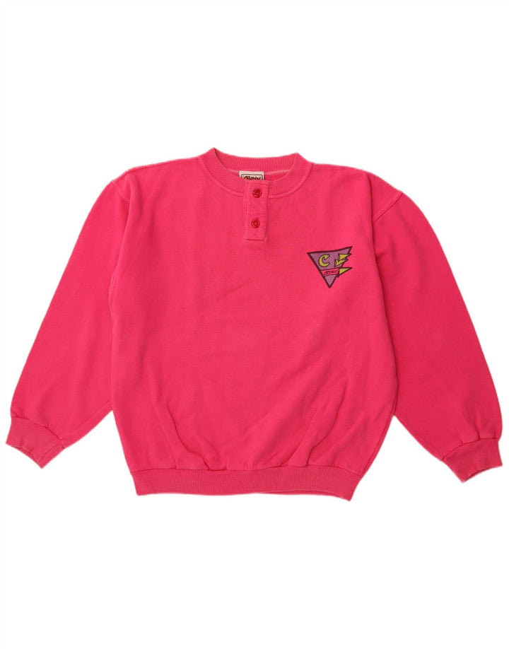 Hanorac pentru bărbați CROWN Jumper Bumbac Roz Mediu