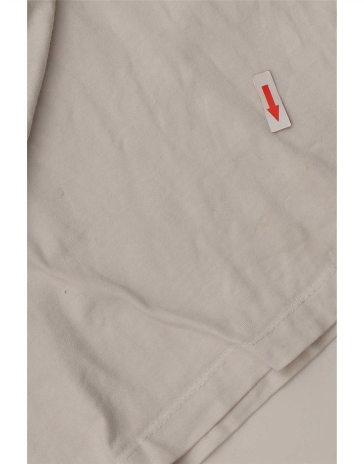Tricou grafic pentru bărbați Nike Top Medium White Bumbac