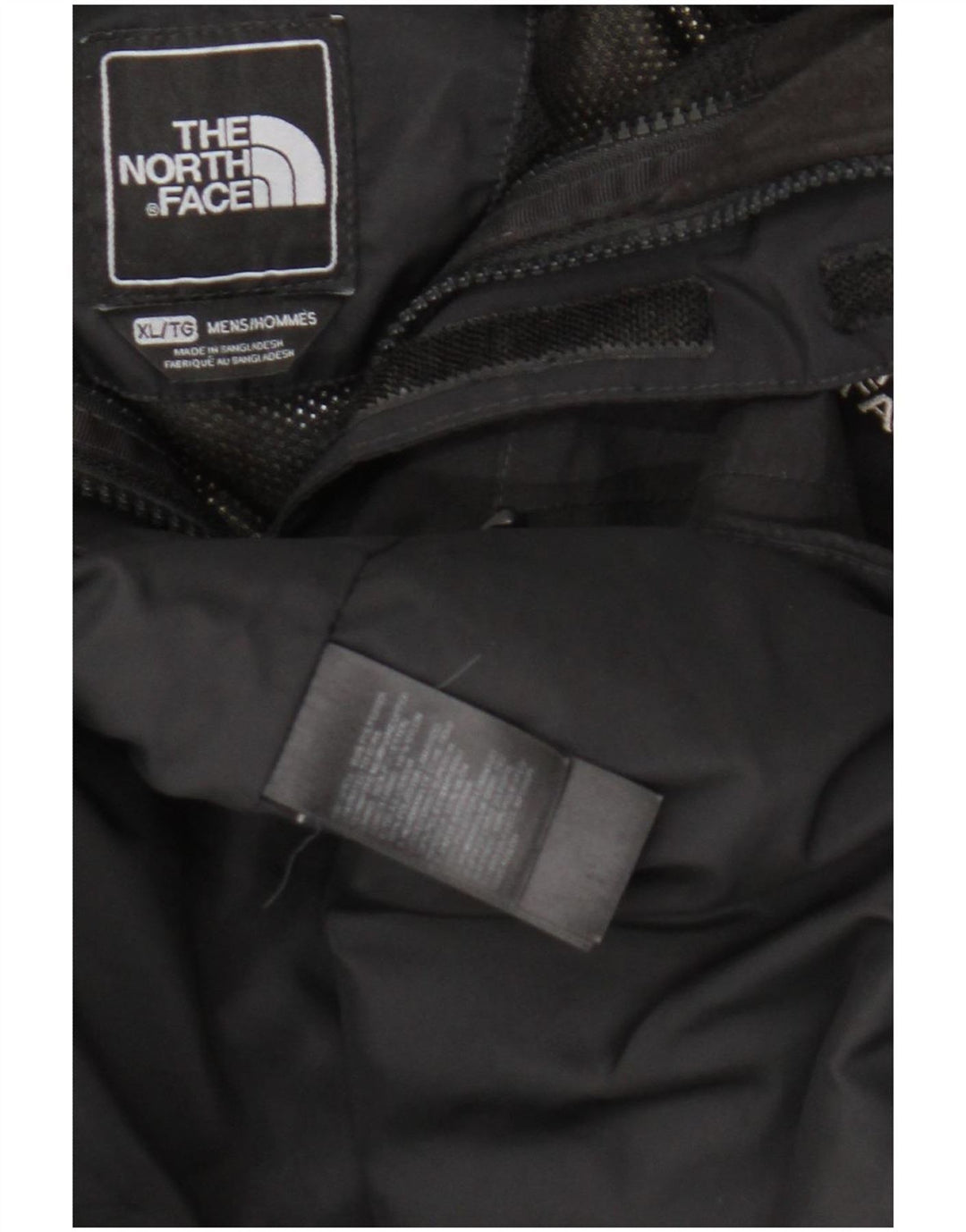 Jachetă de ploaie cu glugă pentru bărbați The North Face UK 42 XL poliester negru