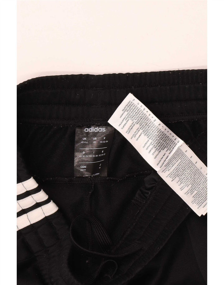 Pantaloni de trening Adidas pentru femei UK 4/6 XS poliester negru