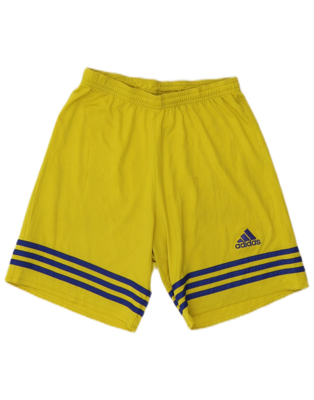 Pantaloni scurți sport Climalite ADIDAS pentru bărbați, poliester galben mic