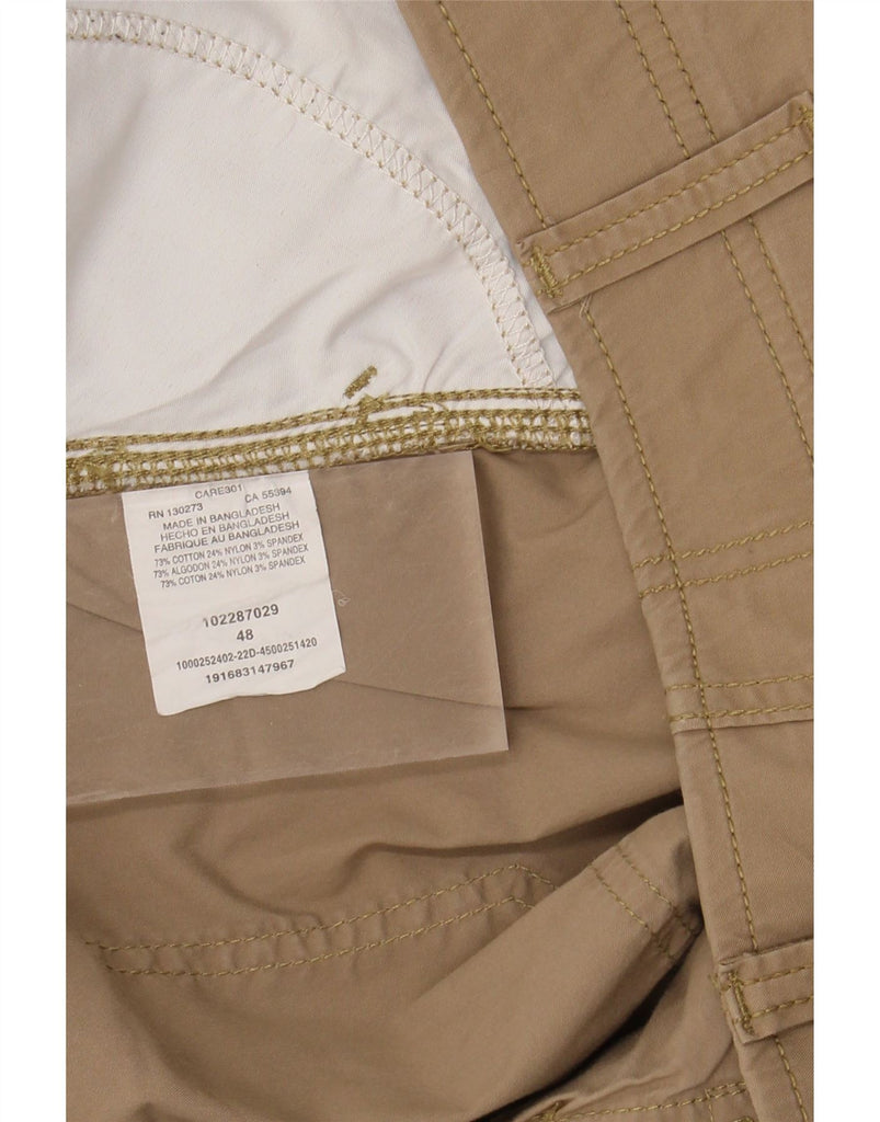 LEE Mens Extreme Motion Cargo Shorts W48 4XL Beige Cotton Vintage Lee and Second-Hand Lee from Messina Hembry 