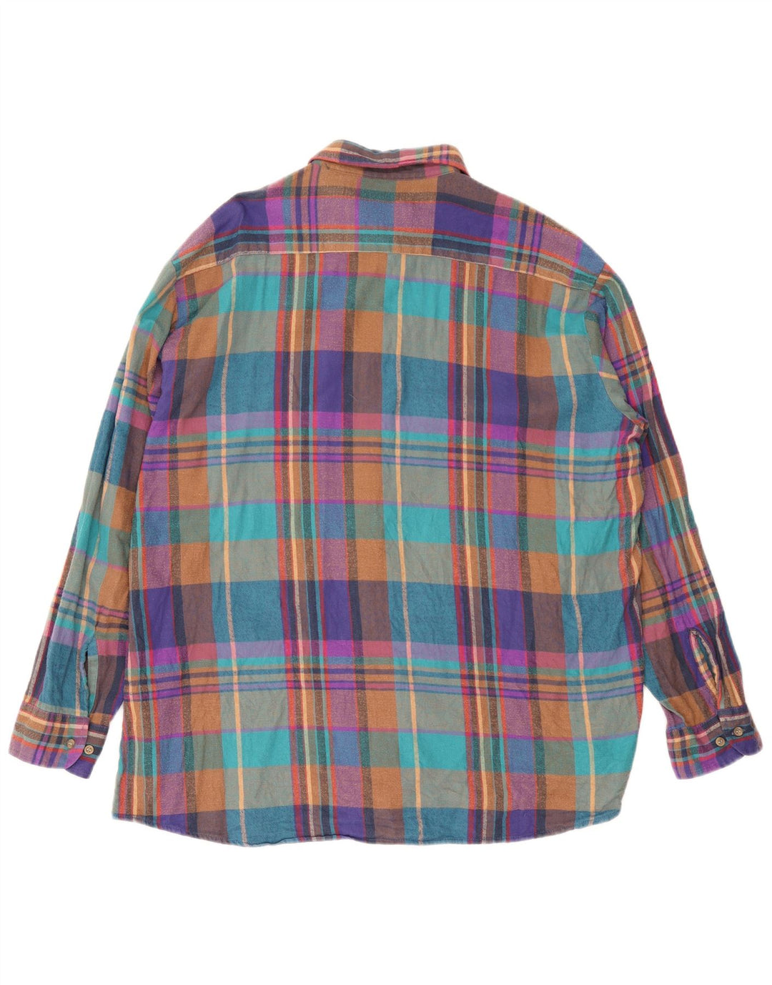 Cămașă de flanel cu carouri pentru bărbați London Fog, bumbac în carouri multicolore