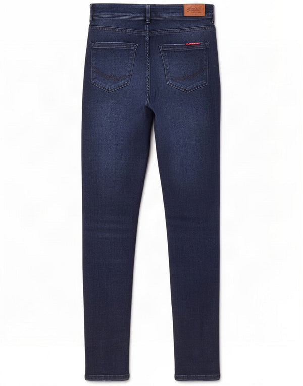 Superdry blugi skinny pentru femei W32 L32 bleumarin bumbac