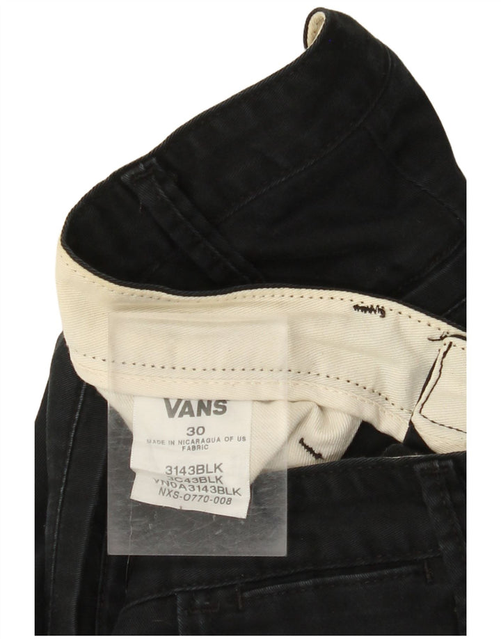 Pantaloni chino drepți pentru bărbați VANS L30 L32 bumbac bleumarin