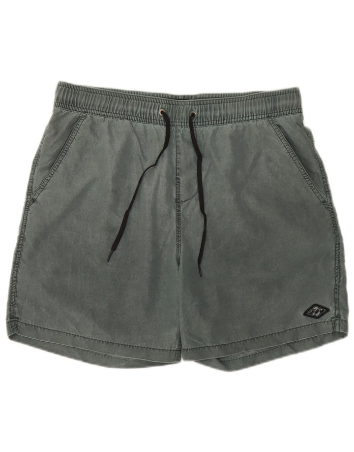 Pantaloni scurți de înot Billabong pentru bărbați, poliester verde mediu