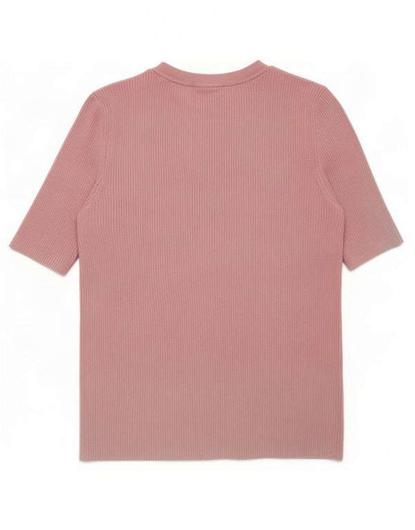 Tricou pentru femei Marks & Spencer Top UK 12 Medium Pink Viscose