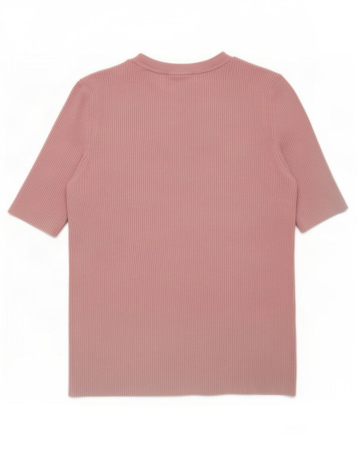 Tricou pentru femei Marks & Spencer Top UK 12 Medium Pink Viscose