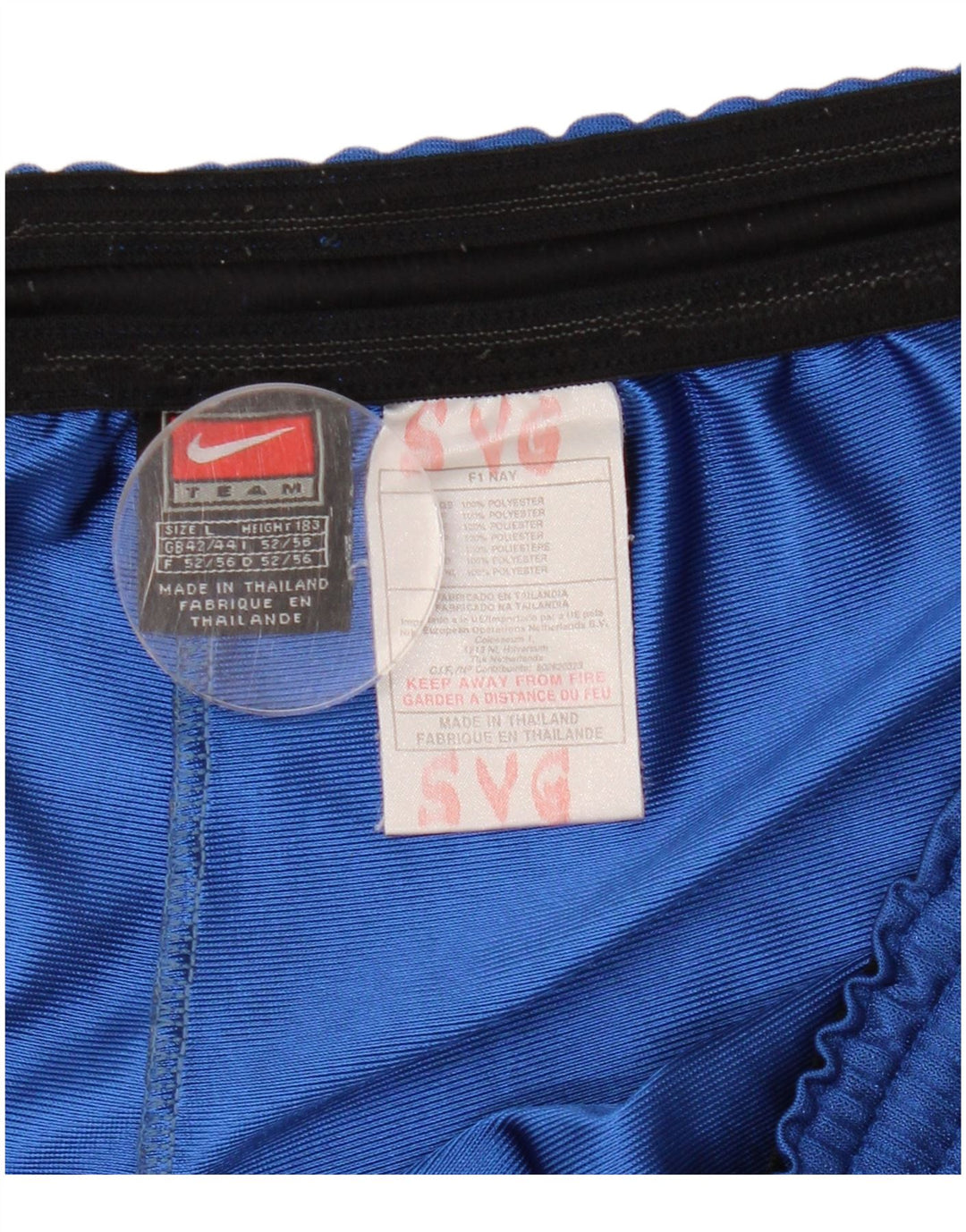 Pantaloni scurți sport Nike pentru bărbați Marea Britanie 42/44 Poliester albastru mare
