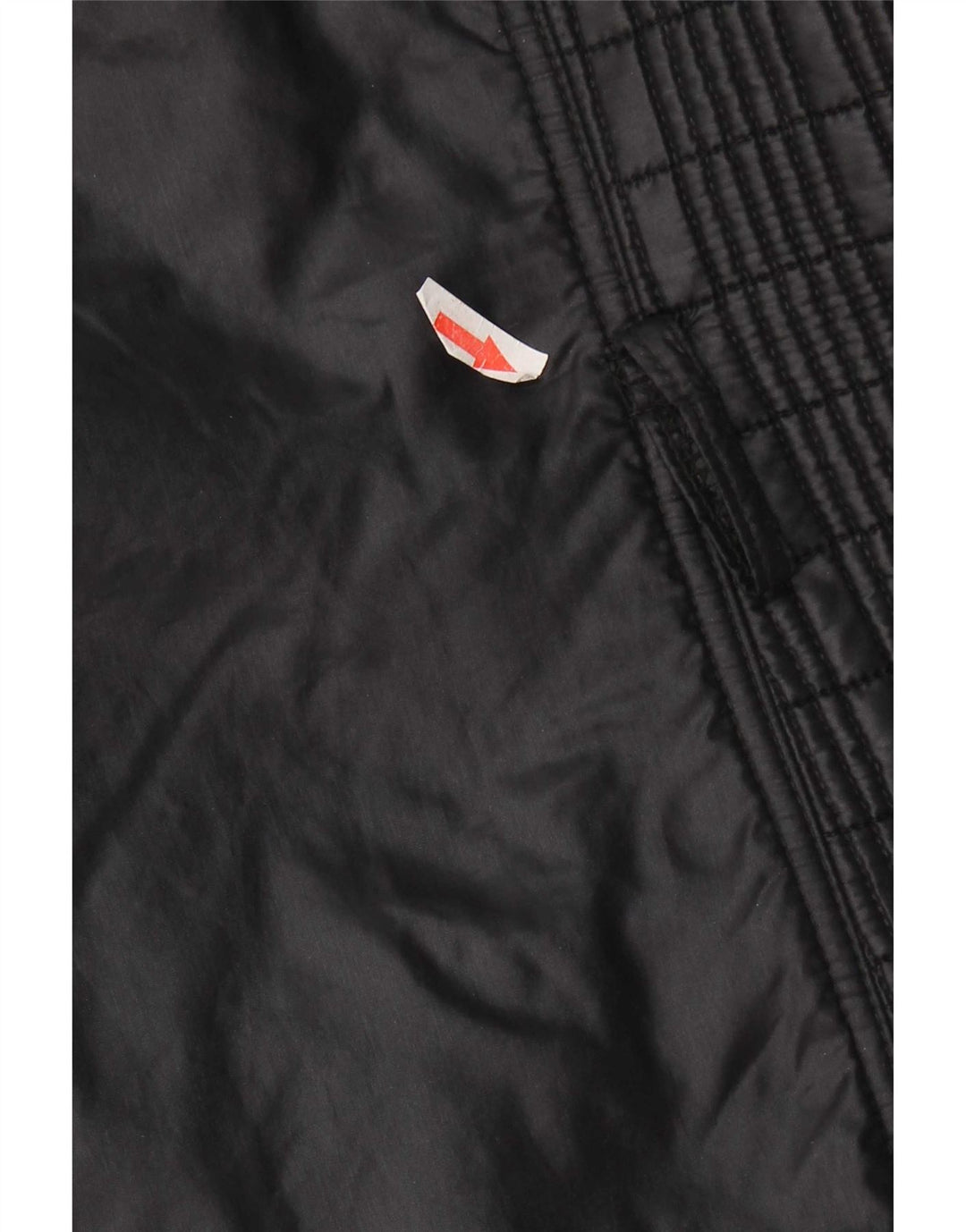 Jachetă căptușită Vintage pentru femei UK 12 Medium Black Nylon