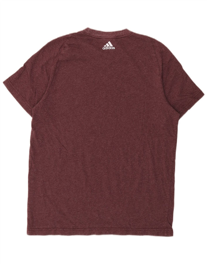 Tricou pentru bărbați Adidas Top Medium Burgundy