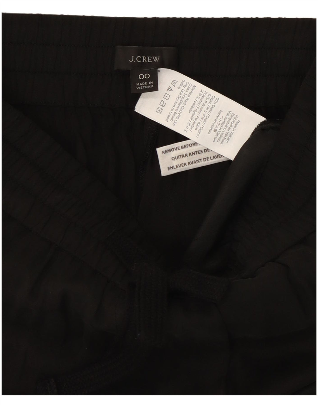 Pantaloni de jogging pentru femei J. CREW Pantaloni casual US 00 2XS W22 L26 Bumbac negru