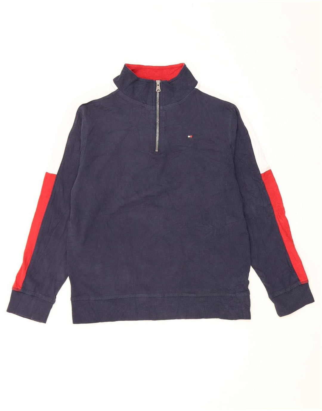 Hanorac Tommy Hilfiger pentru băieți Pulover 15-16 ani mare bleumarin