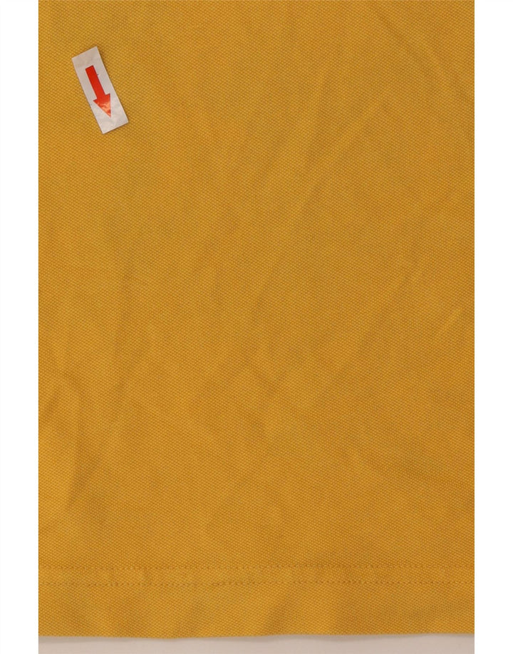 Tricou polo Harmont & Blaine pentru bărbați, bumbac galben, 3XL