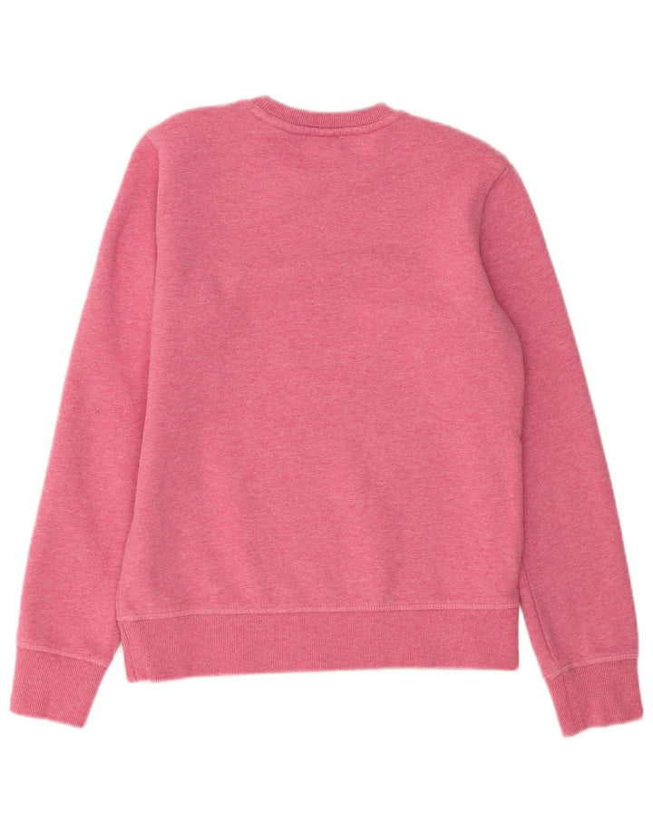 Pulover pentru damă Superdry Pulover UK 8 mic, roz, bumbac
