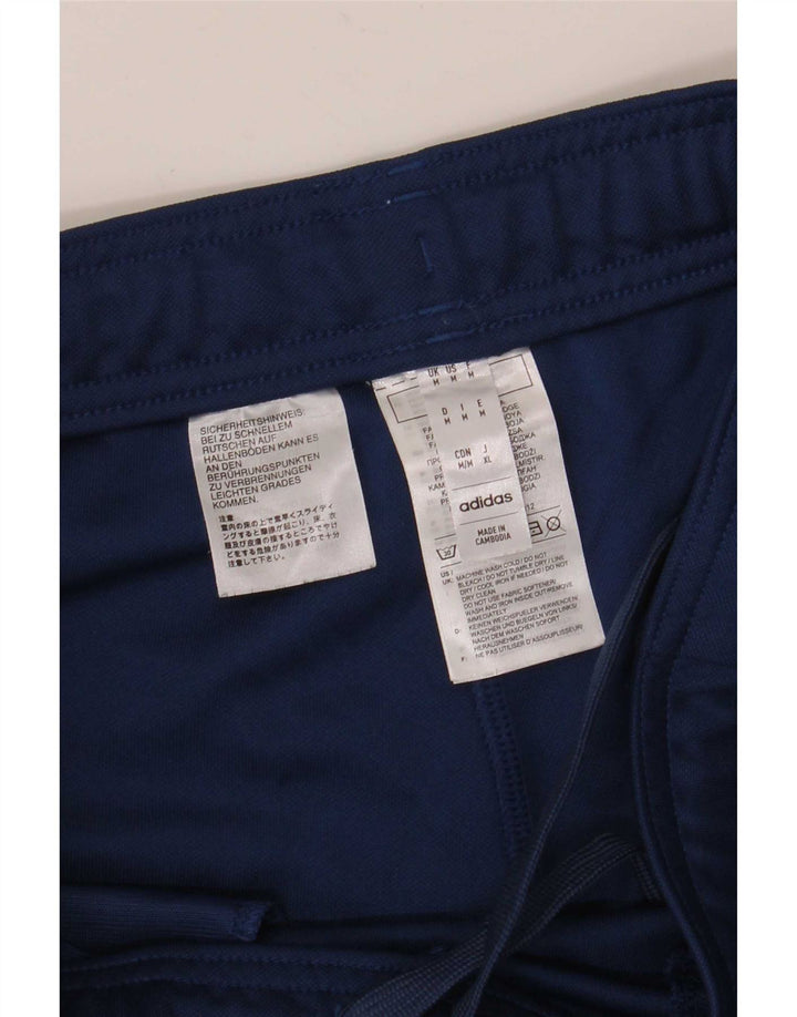 Pantaloni de trening Adidas Aeroready pentru bărbați, poliester mediu albastru bleumarin