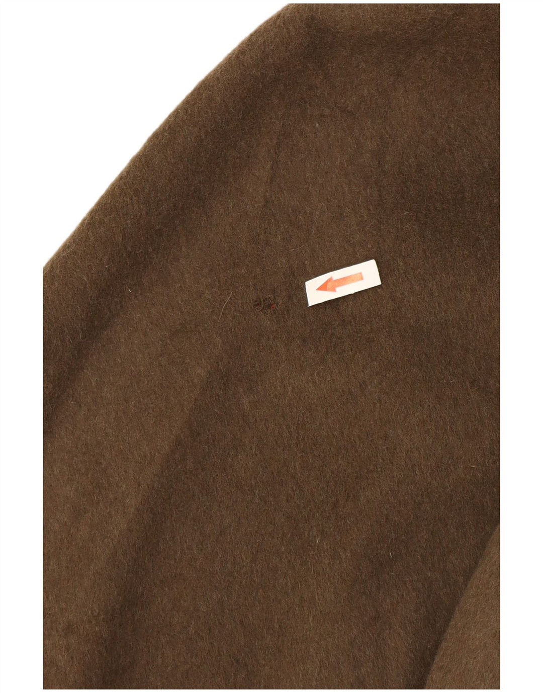 Glockner Loden haină militară supradimensionată pentru femei UK 14 kaki mediu