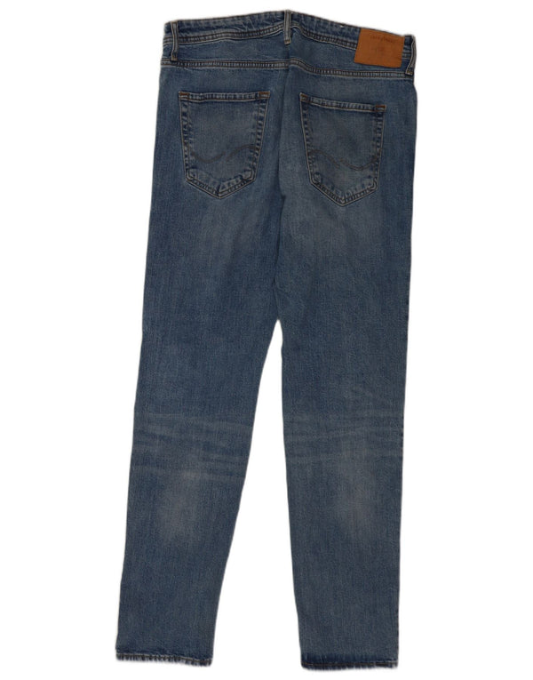 Blugi slim pentru bărbați Jack & Jones W34 L34 Bumbac albastru