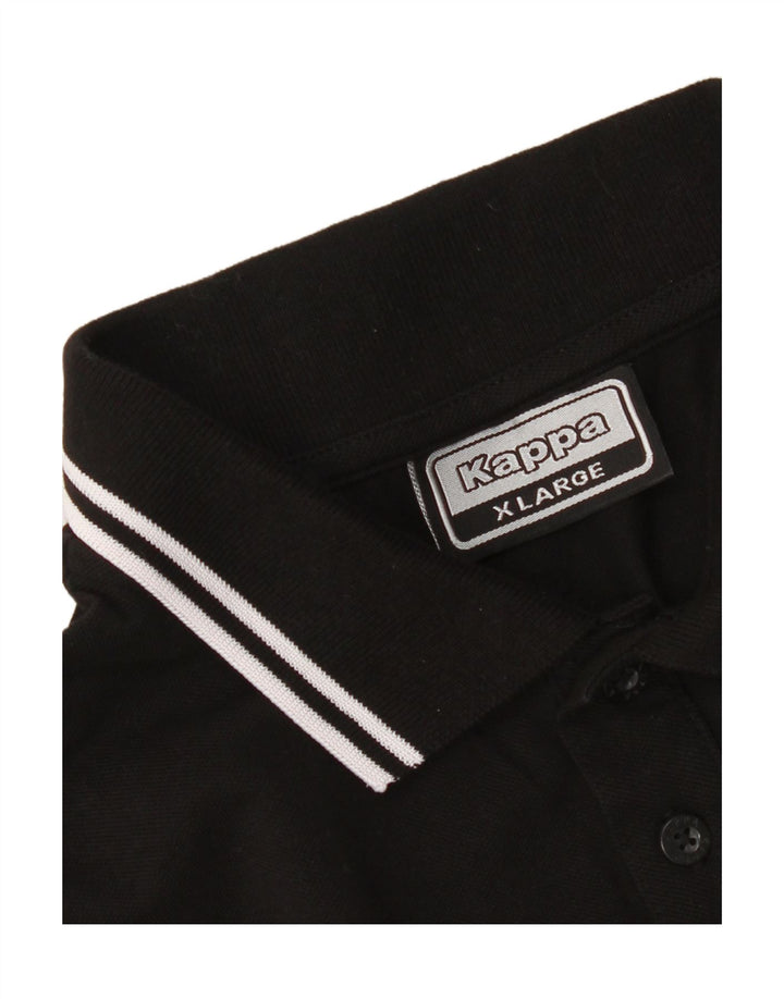Cămașă polo pentru bărbați Kappa XL negru