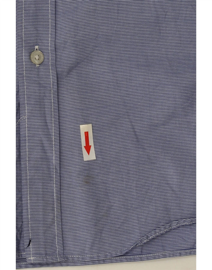 Cămașă Slim Fit pentru bărbați J. CREW, bumbac cu dungi albastre