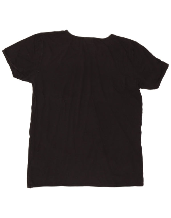 Tricou pentru bărbați Hugo Boss Top 2XL bumbac negru