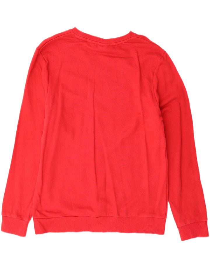FILA Mens Sweatshirt Jumper Small Red Cotton