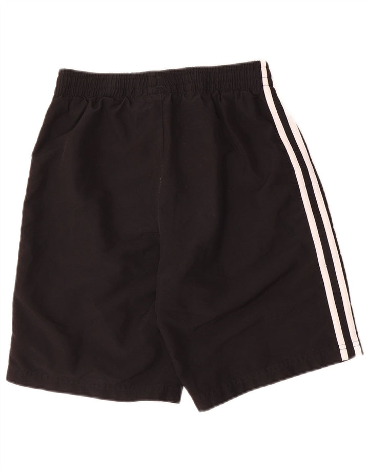 Pantaloni scurți sport ADIDAS băieți 13-14 ani poliester negru