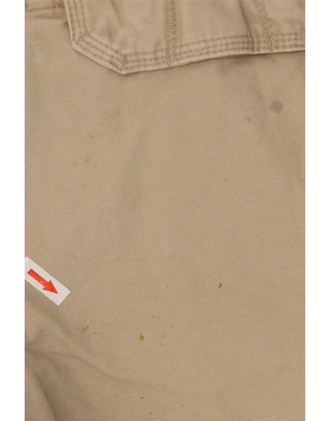 Pantaloni scurți cargo pentru bărbați Fat Face W32, bumbac mediu bej