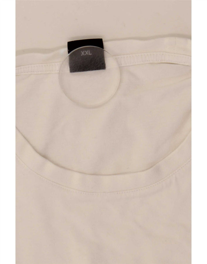 Tricou pentru bărbați Hugo Boss Top 2XL Alb